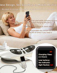 Zenopax Electric Lumbar Traction Device, Multifunctional Back Traction Device with Dynamic Traction, Left-Right Swing, 8-Level Electrotherapy, Vibration Massage, 3-Level Hot Compress, Relieve Lower Back & Sciatica Pain