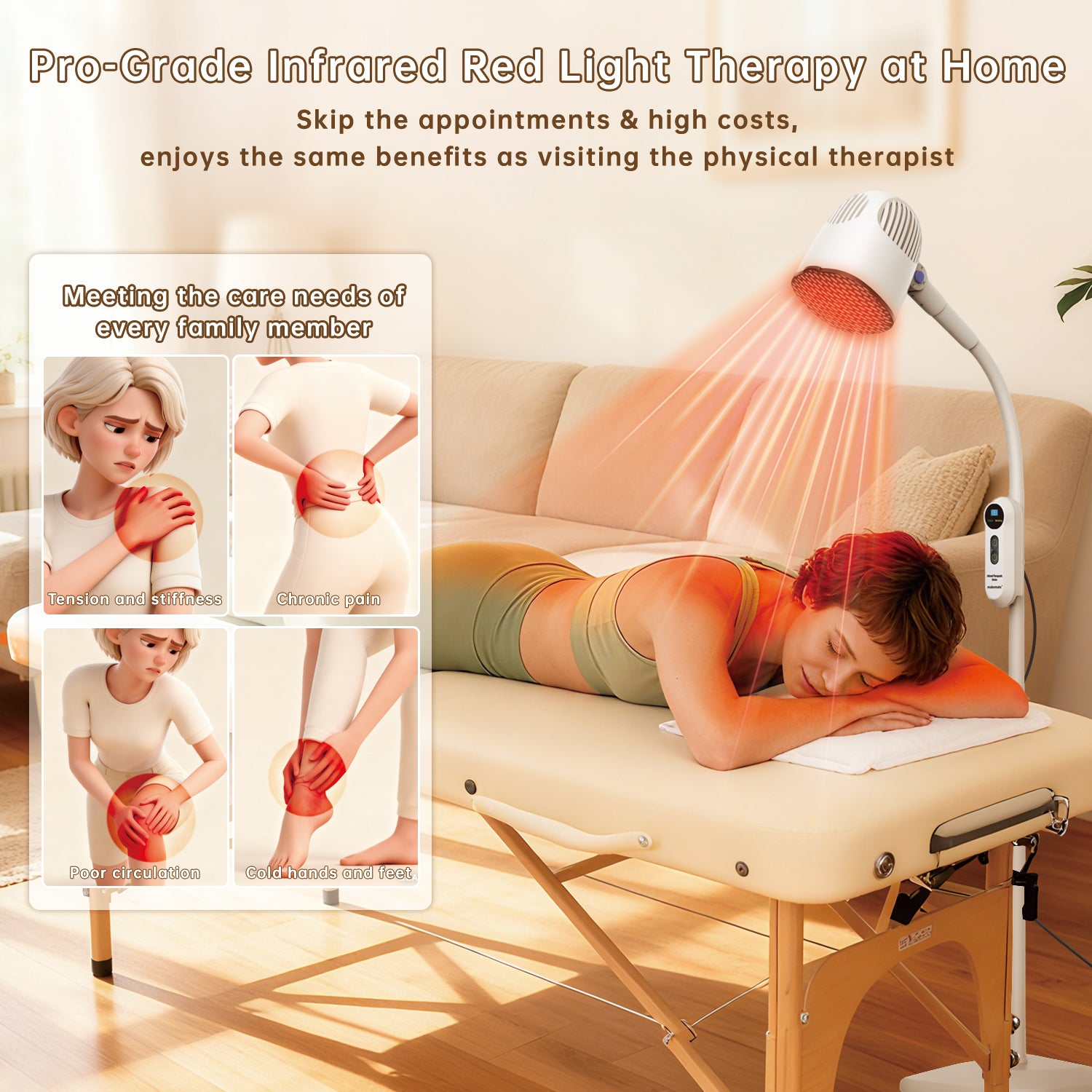 3-in-1 Professional Infrared light therapy for body