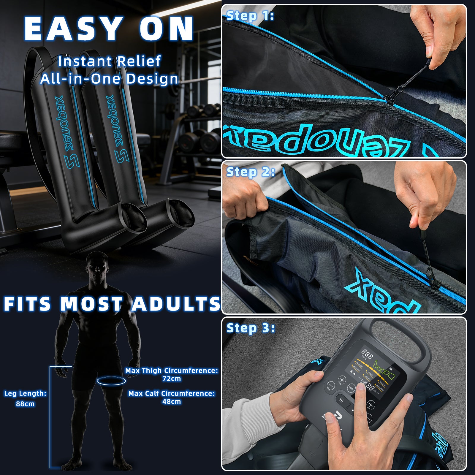 Air Compression Leg Massager